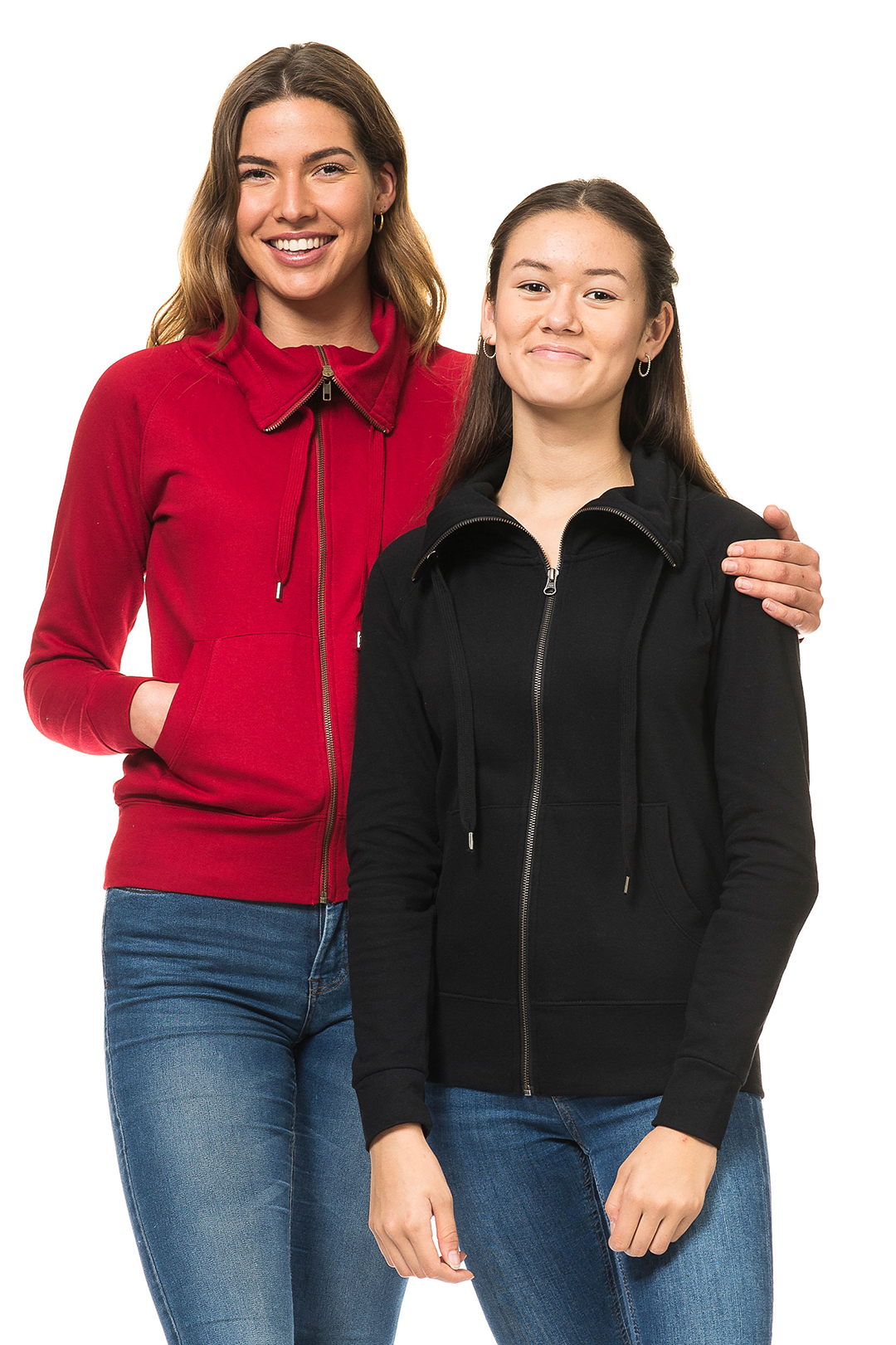 ST724 Lady Zip Sweat - Image 2