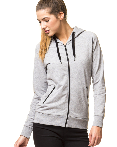 ST729 Lady Sport Hooded Zip