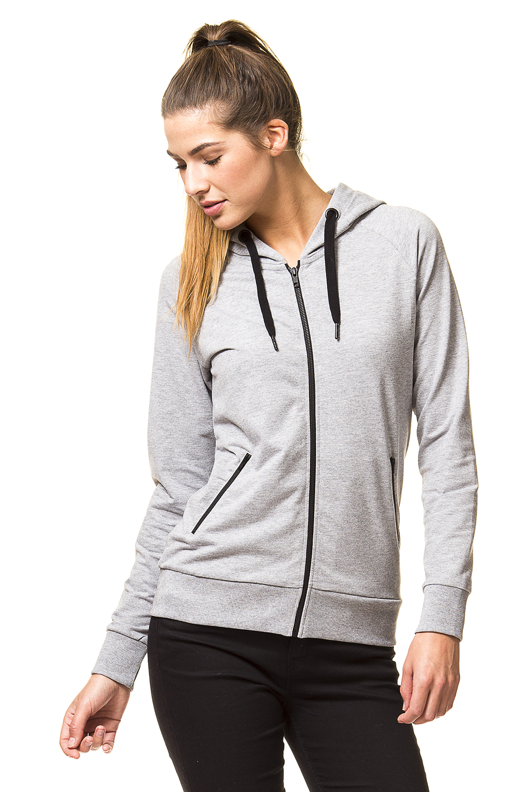 ST729 Lady Sport Hooded Zip